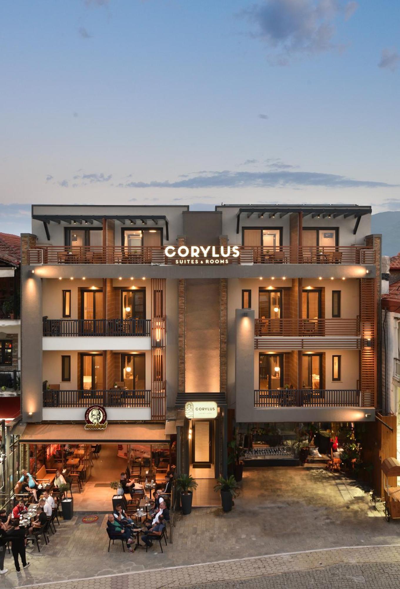Corylus Luxury Rooms & Suites Leptokaryá Eksteriør bilde